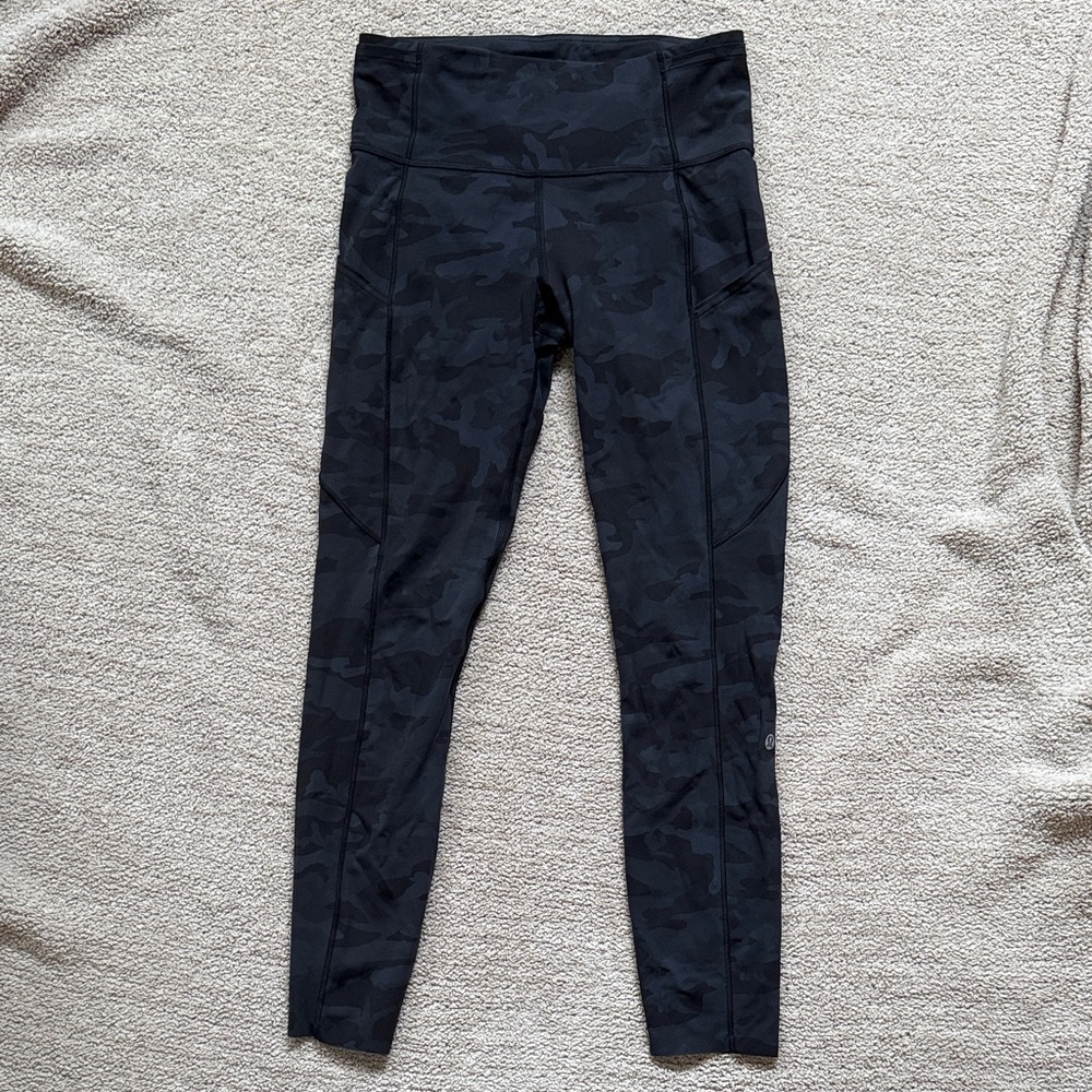 Lululemon Dark Camouflage Leggings